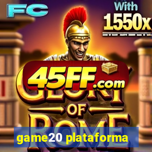 game20 plataforma